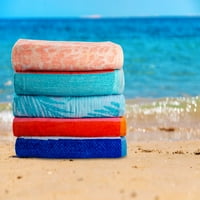 Крепежни елементи кърпа за две Многоцветни палмови прежди боядисани Памук Извънгабаритни Плажна кърпа, 72 72