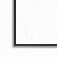 Ступел индустрии прости абстрактни акварел неутрални тонове колаж черна рамка изкуство печат стена изкуство, 11х14