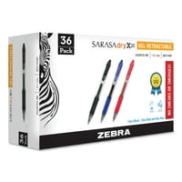 Zebra Pen, ZEB46710, Sarasa Jel Retcatible Pens