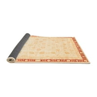 Ahgly Company вътрешен правоъгълник Ориентал оранжево традиционни килими, 4 '6'