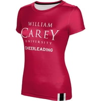 Тениска за мажоретна тениска на Red William William Carey Crusaders