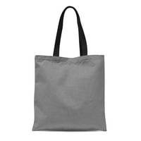 Платна чанта с увреждаема чанти за пазаруване на хранителни стоки argyle бяло сиво и черно етническо геометрично устройство на