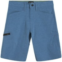 Технически къси панталони на Lee Boys - Бързи сухи комфортни разтягащи се къси панталони за момчета