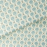 Уейвърли вдъхновения памук патица 54 Пейсли Спа цвят Шевна тъкан от двора