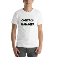 Контрол мениджър забавен стил памучна тениска с неопределени подаръци