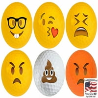 Emoji Golf Balls Designs Pack от GBM Golf