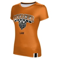 Тениска на женски оранжев Mercer Bears Law