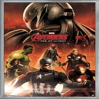 Marvel Cinematic Universe - Avengers - Age of Ultron - Avengers Wall Poster, 22.375 34