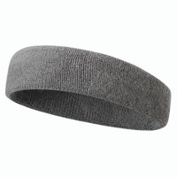 Sweatbands спортна лента за глава за мъже и жени - влага укинг атлетична памучна памучна лента за тенис за тенис, баскетбол, бягане,
