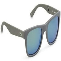 Лакост възрастни мъжки сгъваеми матови сиви Слънчеви очила със сини лещи Л778С-035