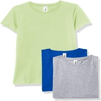 Marky G Apparel Girls 'Crew Lead Crew Told Thryings памук, XS, Royal Key Lime Heather