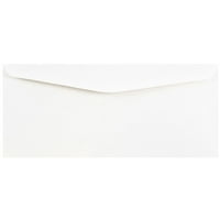 Хартия и плик # Търговски пликове, 1 2, бяло, на пакет