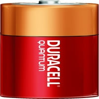 Duracell 1.5V Quantum Alkaline D батерии с Powercheck, опаковка
